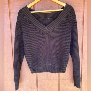 Black Knit Sweater